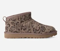 Classic Ultra Mini Spotted Boot für Damen in Brown, Größe