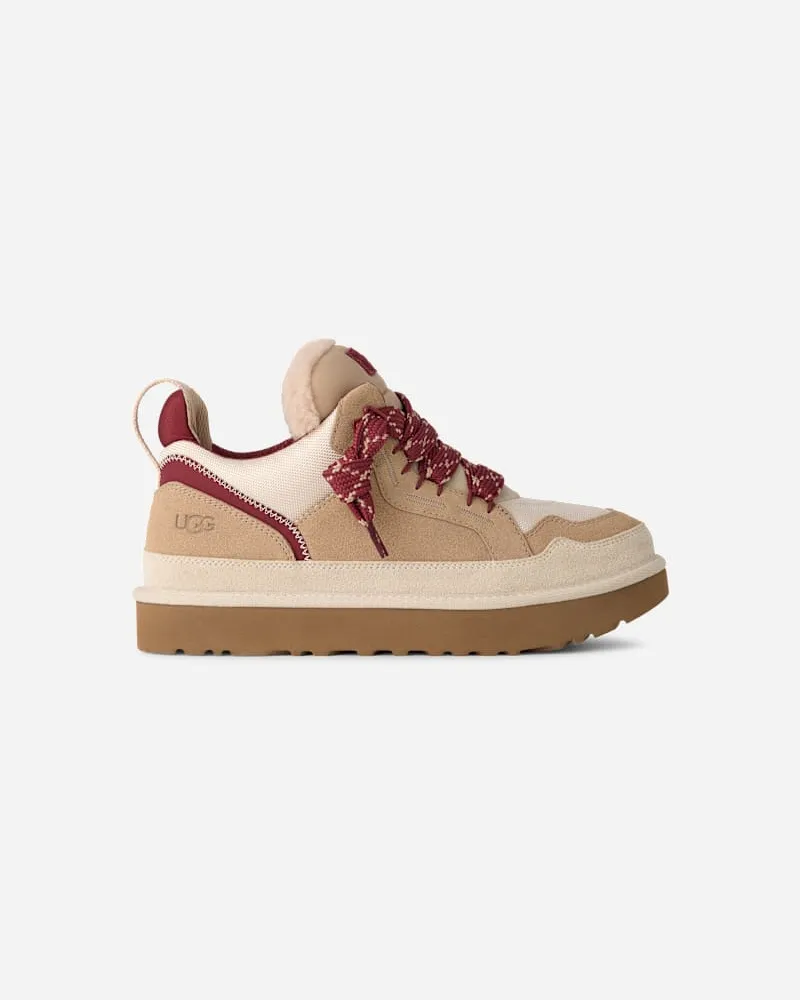 UGG Lowmel Sneaker für Herren in Brown, Größe Veloursleder/Textil/Recycled Materials Driftwood