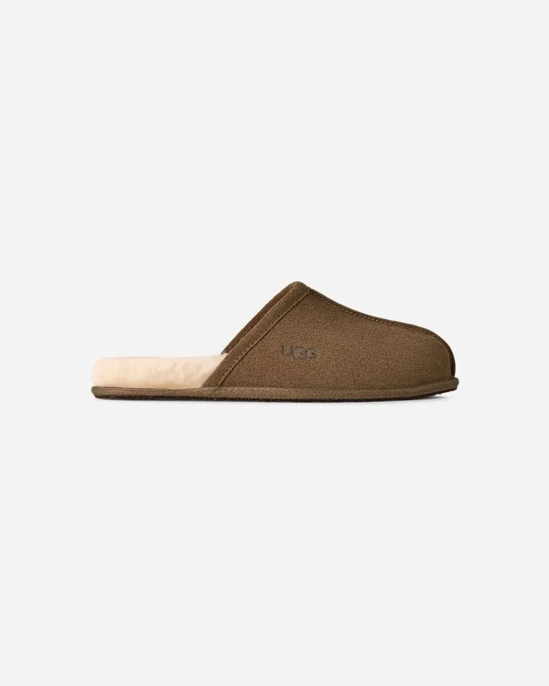 UGG Scuff für Herren | UGG® EU in Brown, Größe Wildleder Light