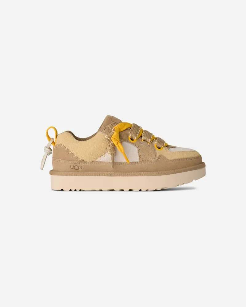 UGG Lo Lowmel Biarritz Sneaker für Damen in Brown, Größe Veloursleder Mustard
