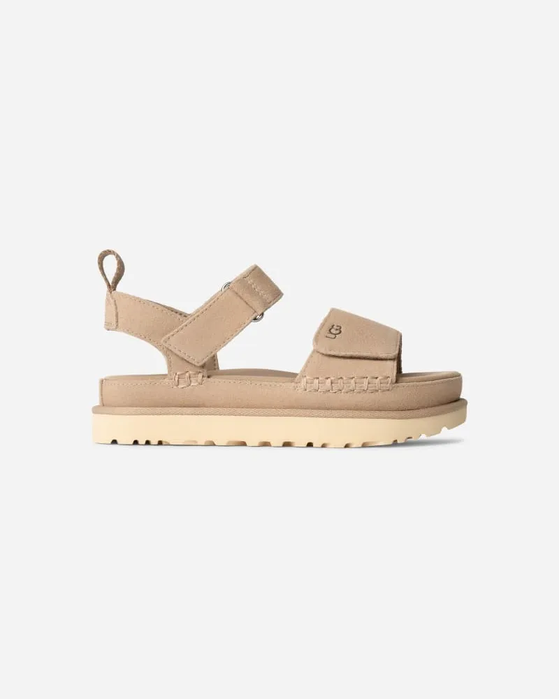 UGG Goldenstar Sandale für Damen | UGG® EU in Beige, Größe Veloursleder Sand