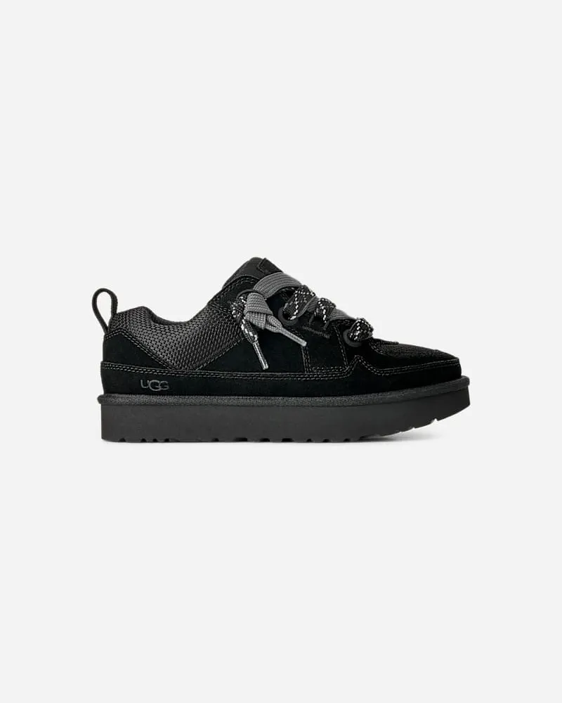 UGG Lo Lowmel Sneaker für Damen in Black, Größe Wildleder/Textil Black