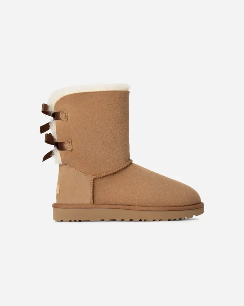 UGG Bailey Bow II Boot für Damen | UGG® EU in Brown, Größe Twinface Chestnut