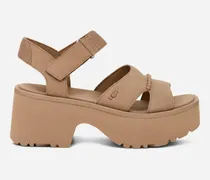 New Heights mit Knöchelriemen für Damen in Brown, Größe Wildleder
