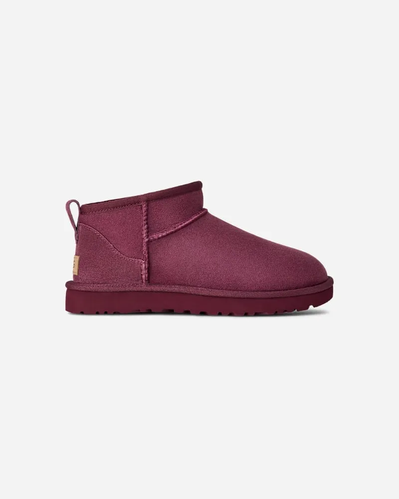 UGG Classic Ultra Mini Boot für Damen | UGG® EU in Burnt Magenta​, Größe Twinface Burnt