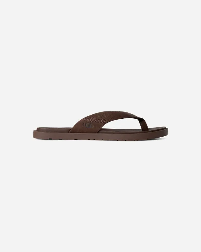 UGG Seaside II Flip für Herren in Brown, Größe Leder/Wildleder Luggage