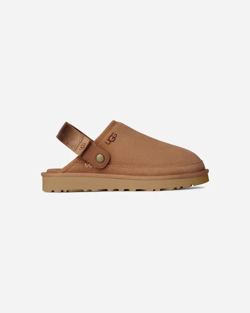 UGG Goldencoast Clog II für Herren in Brown, Größe Veloursleder Chestnut