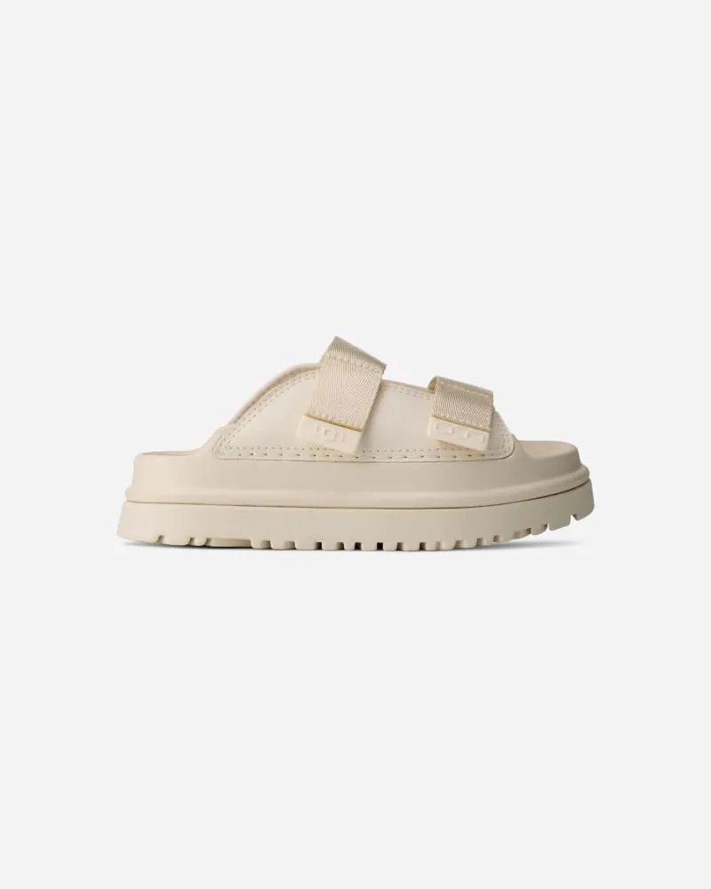 UGG GoldenGlow Slide für Kinder in White, Größe Synthetik Jasmine