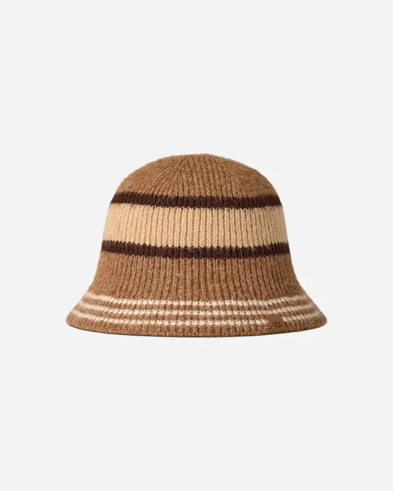 UGG Gebürsteter Fischerhut für Damen in Brown, Größe Polyestermischung Chestnut