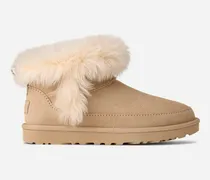 Classic Ultra Mini Chalet Boot für Damen in Sandcastle, Größe Wildleder