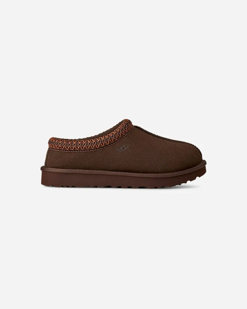 UGG Tasman II für Damen | Lammfell-Slipper auf in Brown, Größe Veloursleder Burnt
