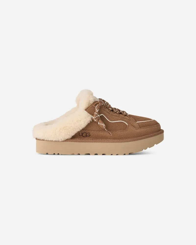 UGG Lowmel Mule-Sneaker für Damen in Brown, Größe Chestnut