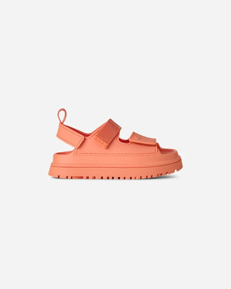 UGG GoldenGlow Sandale für Kinder in Orange, Größe Grapefruit