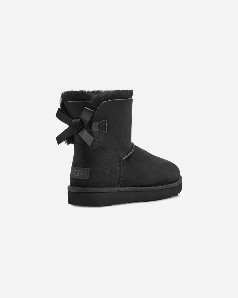 UGG Mini Bailey Bow II Boot für Damen | UGG® EU in Black, Größe Schaffell Black