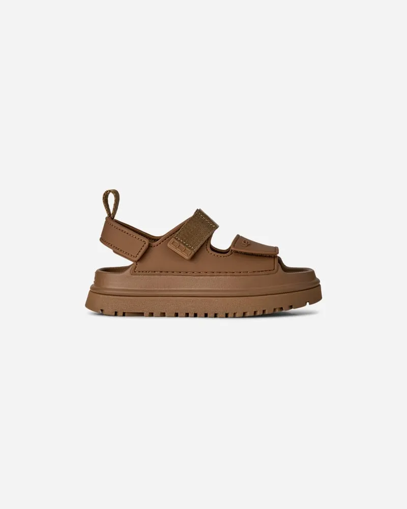 UGG GoldenGlow Sandale für Kinder | UGG® EU in Bison Brown, Größe Polyurethan/Textil Bison
