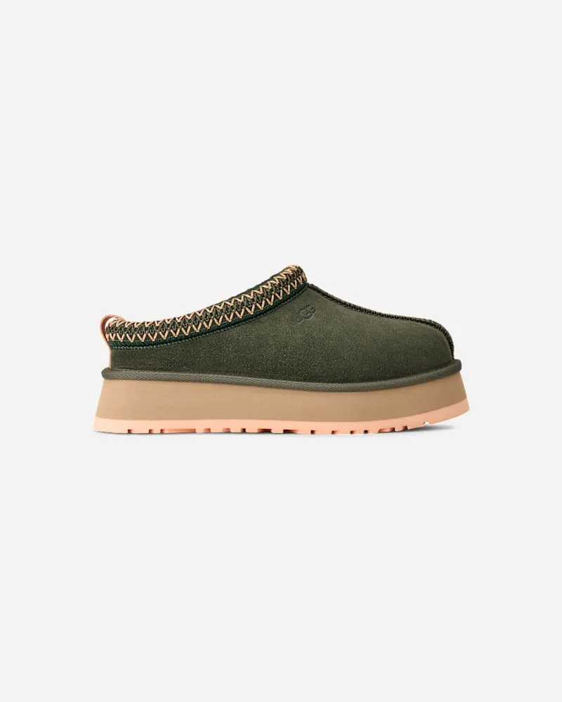 UGG Tazz II für Damen in Woodland Green/Truffle Pink, Größe Wildleder Woodland
