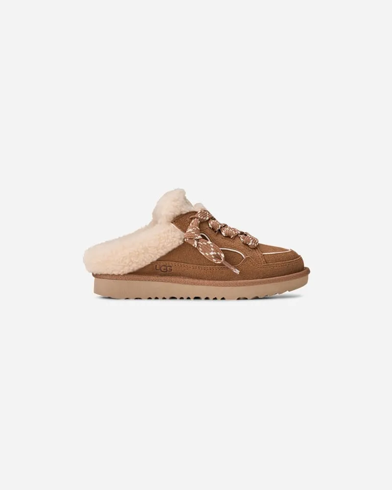 UGG Lowmel Mule-Sneaker für Kinder in Brown, Größe Chestnut