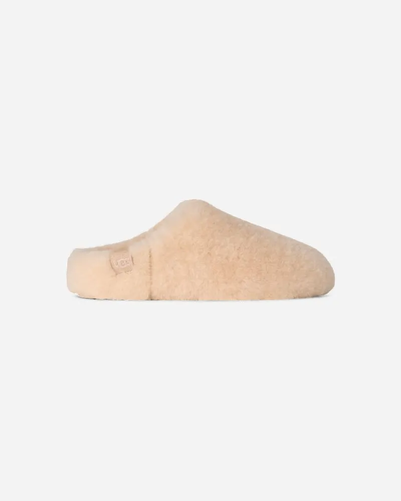 UGG Elea Fluffed Slipper für Damen in White, Größe Natural