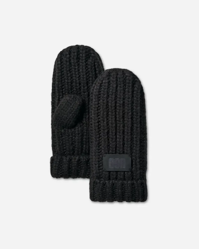 UGG Grobstrickfäustlinge für Kinder | UGG® EU in Black, Größe Black