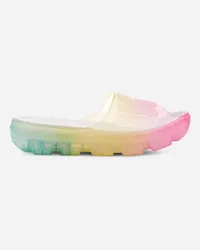 UGG Jella Clear Watercolors Slide Rainbow