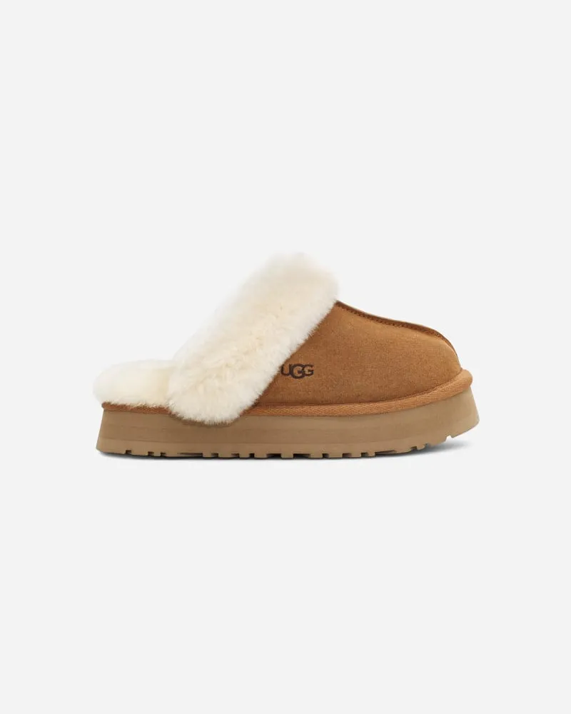 UGG Disquette Hausschuh Chestnut