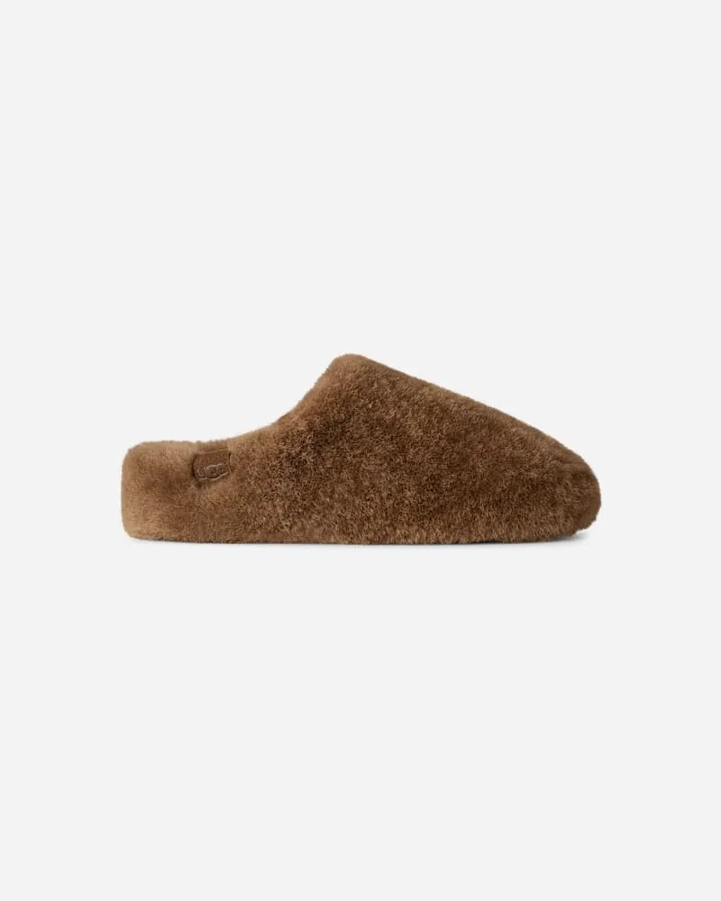 UGG Elea Fluffed Slipper für Damen in Brown, Größe Light