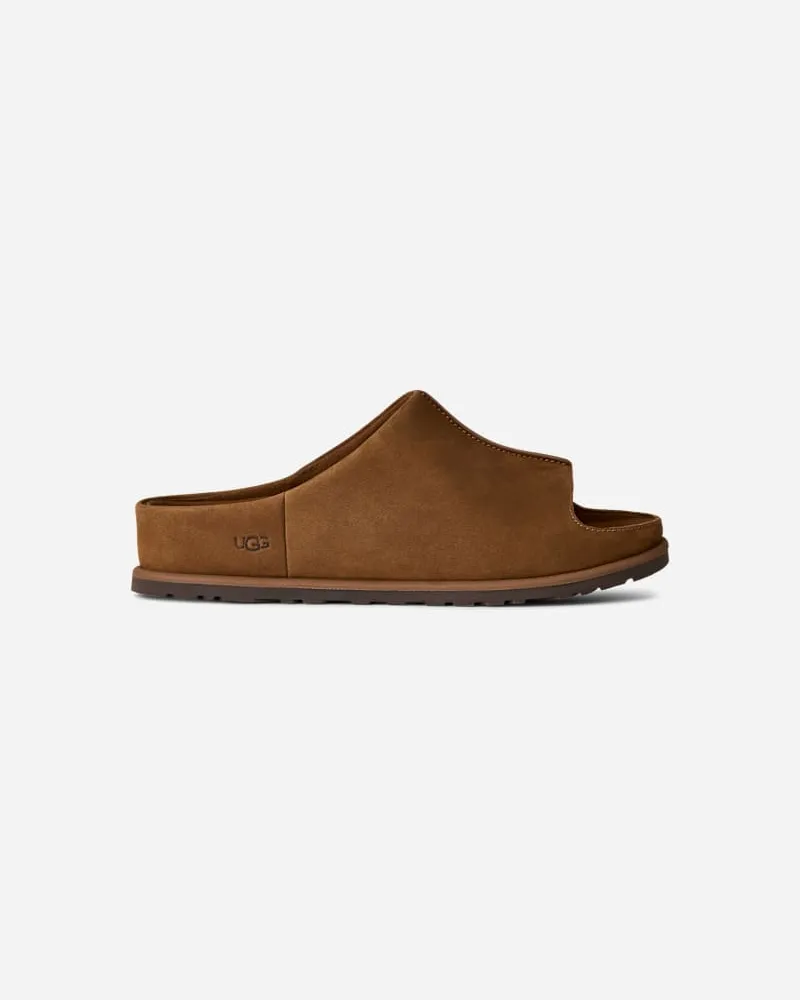 UGG Otzo Slide für Herren in Brown, Größe Nubukleder Dark