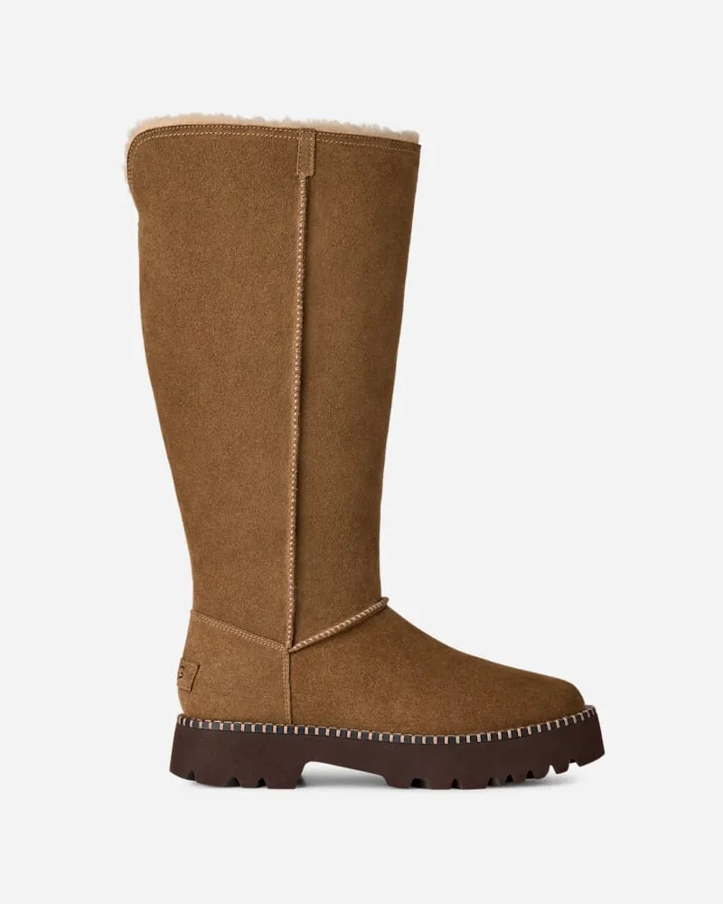UGG Uptowner Tall Boot für Damen in Brown, Größe Light