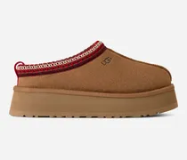 Tazz II für Damen | Lammfell-Slipper auf in Brown, Größe Veloursleder
