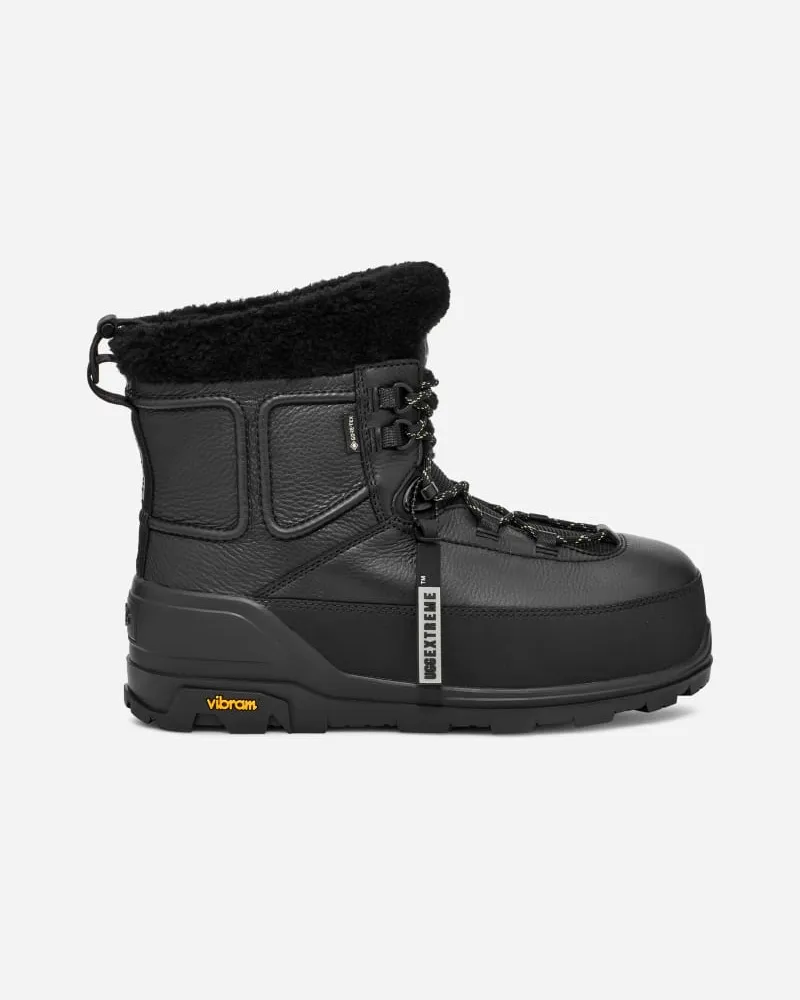 UGG Shasta Boot Mid für Herren in Black, Größe Leder/Wasserdicht Black