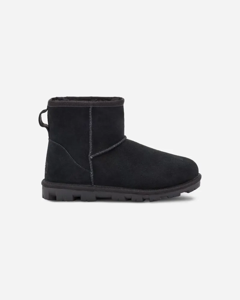 UGG Essential Mini Boot für Damen | UGG® EU in Black, Größe Veloursleder Black