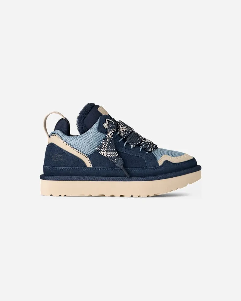 UGG Lowmel Sneaker für Damen | UGG® EU in Dark Indigo/Sea Salt, Größe Canvas/Veloursleder/Recycled Materials Dark
