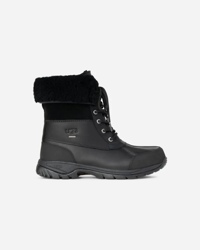 UGG Butte für Herren | Winter-Boots auf in Black, Größe Leder Black