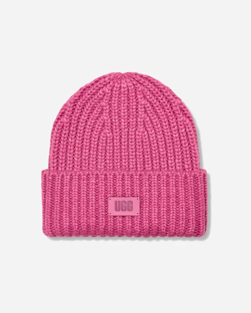 UGG Breit gerippte ® Beanie für Kinder | UGG® EU in Pink, Größe Strick Bodacious