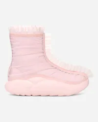 UGG CS Ruffle Stiefel Short Pink Seashell