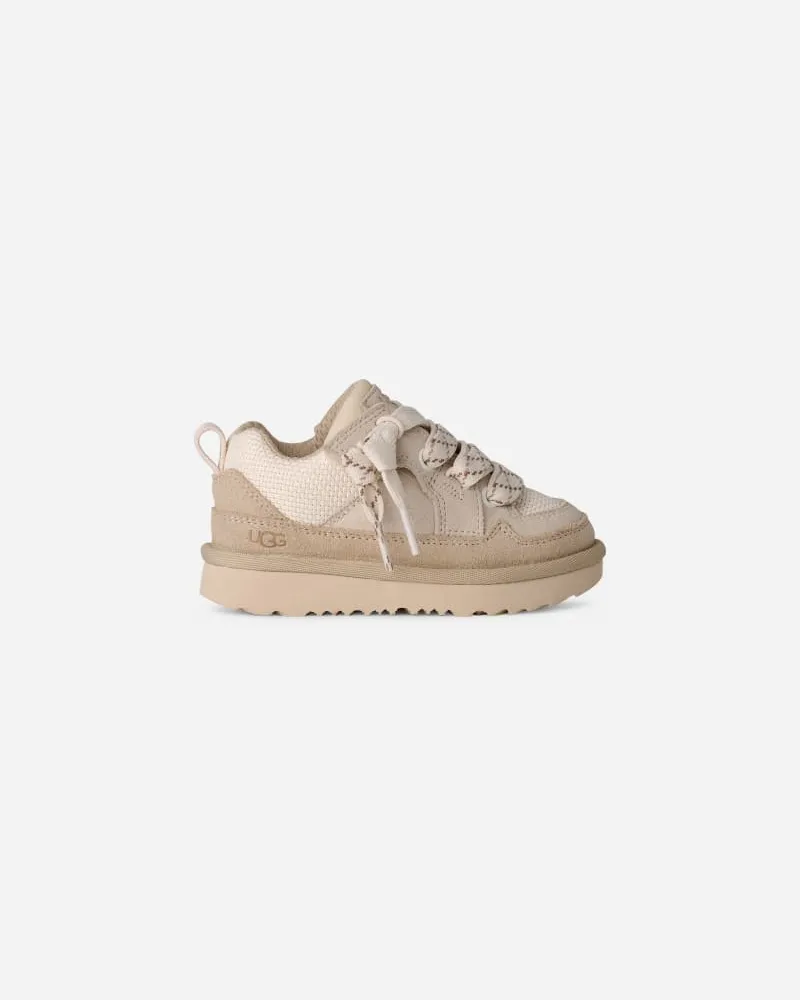UGG Lo Lowmel Trainer für Kinder in White, Größe Wildleder/Textil Jasmine