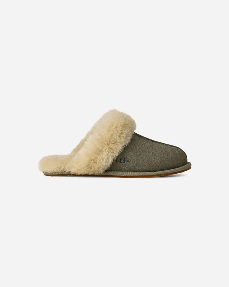 UGG Scuffette II Hausschuh für Damen | UGG® EU in Green, Größe Veloursleder Moss