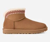 Classic Ultra Mini Taslyn Boot für Damen in Brown, Größe Wildleder