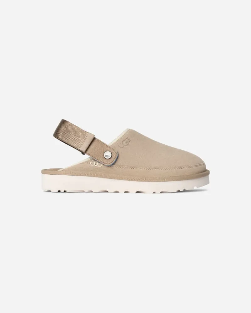 UGG Goldencoast Clog für Herren | UGG® EU in Beige, Größe Veloursleder Sand