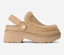 Esmee Clog für Damen in Brown, Größe Veloursleder