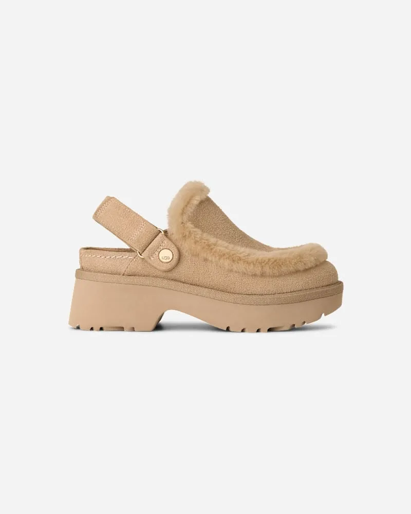 UGG Esmee Clog für Damen in Brown, Größe Veloursleder Mustard