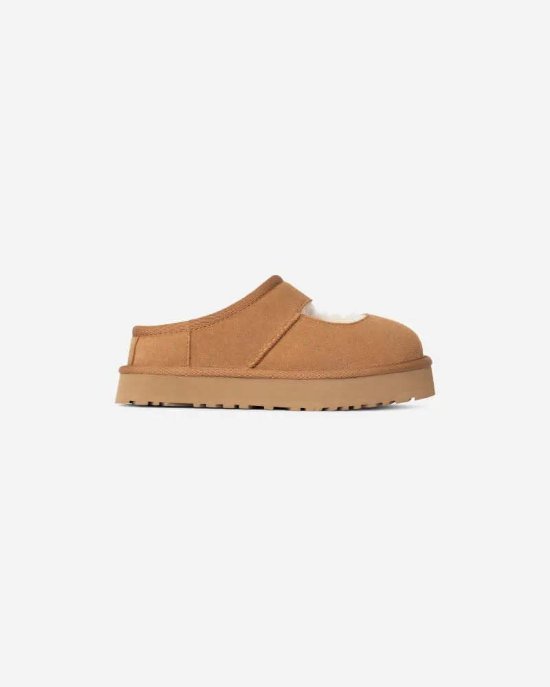 UGG Bea Mary Jane für Kinder in Brown, Größe Veloursleder Chestnut