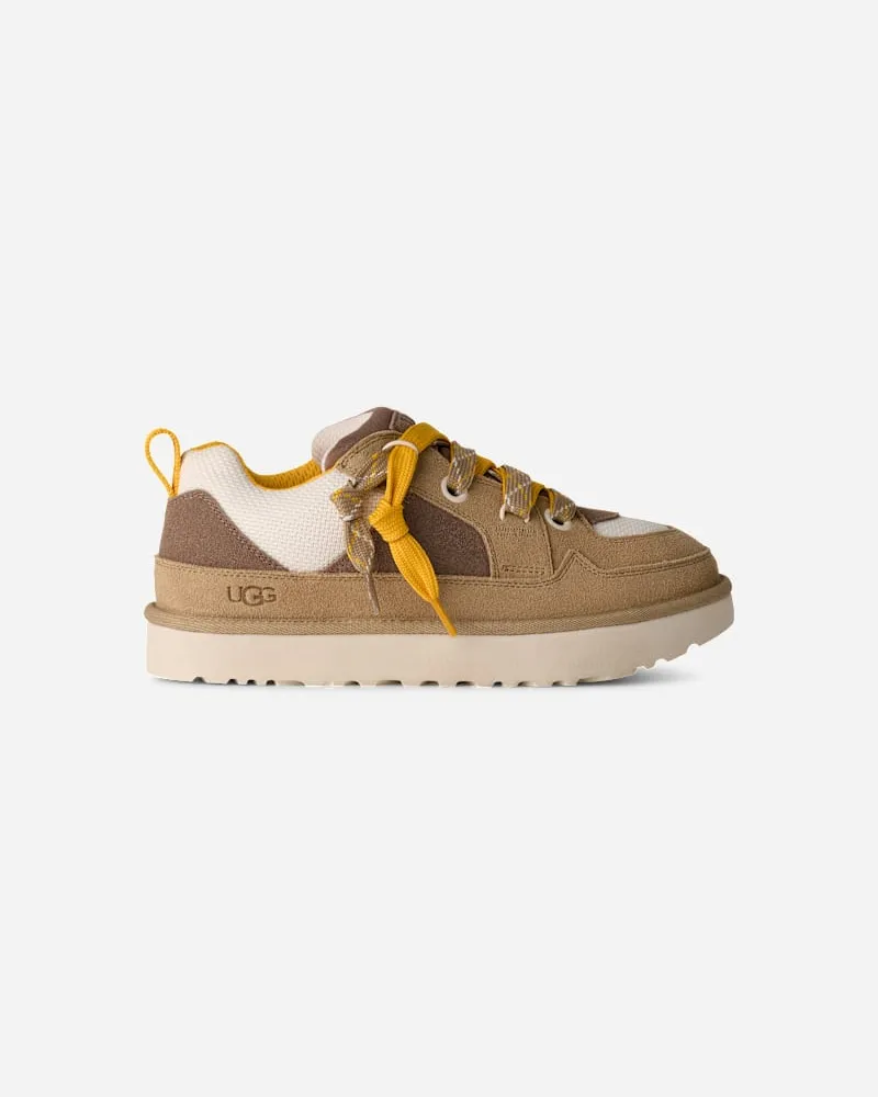 UGG Lo Lowmel für Herren in Brown, Größe Veloursleder/Recycled Materials/Textil Mustard