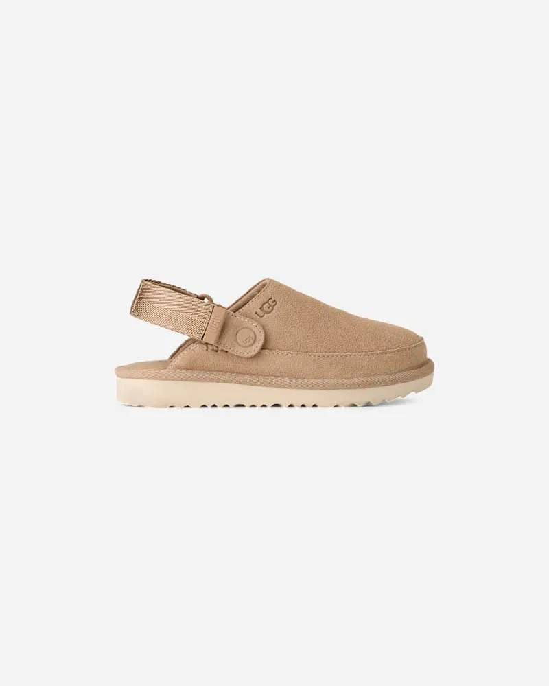 UGG Goldenstar Clog für Kinder | UGG® EU in Beige, Größe Wildleder Sand