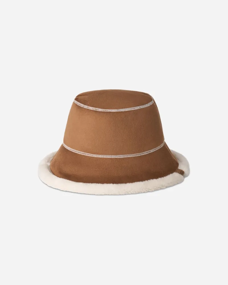 UGG Wendbarer Frankie Fischerhut für Damen in Brown, Größe Dark