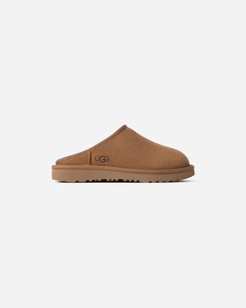 UGG Classic Slipper für Kinder | UGG® EU in Brown, Größe Veloursleder Chestnut