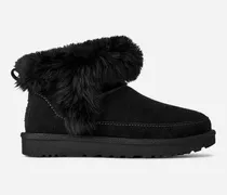 Classic Ultra Mini Chalet Boot für Damen in Black, Größe Wildleder