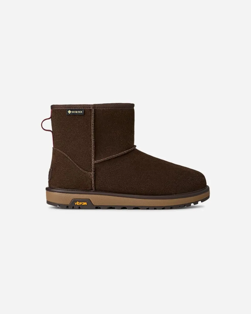UGG Classic Mini GTX Boot für Herren in Dusted Cocoa, Größe Veloursleder Dusted
