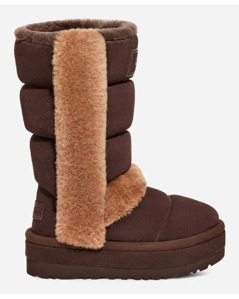 UGG Classic Chillapeak Tall Stiefel Brown Burnt