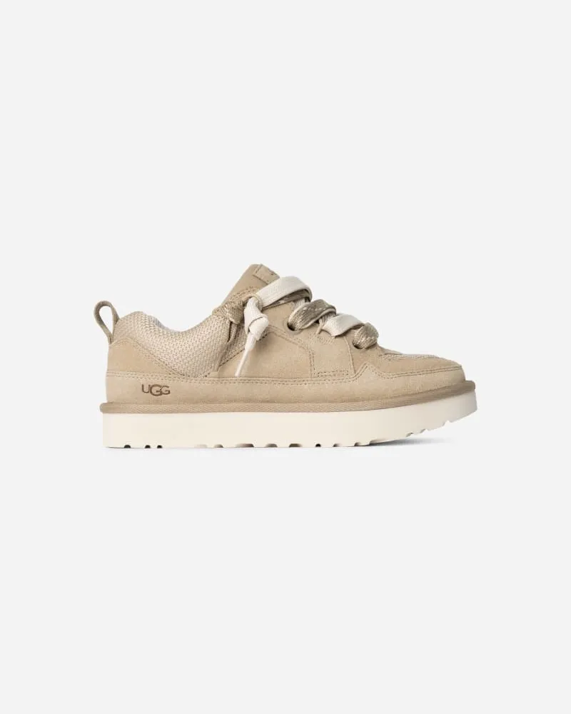 UGG Lo Lowmel Sneaker für Damen in Brown, Größe Veloursleder/Textil/Recycled Materials Mustard
